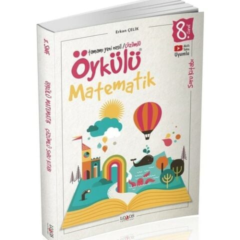 Lodos Yayınları 8. Sınıf Öykülü Matematik Çözümlü Soru Kitabı