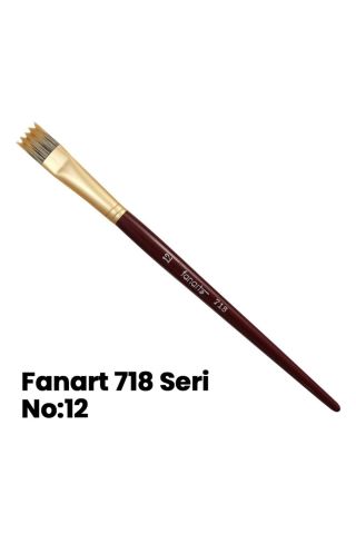 Fanart Fırça Dekoratif Arts 718 No:12