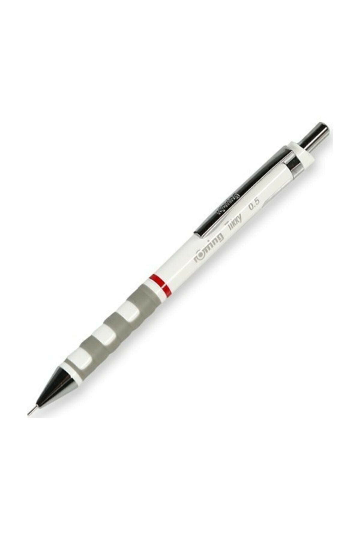 Beyaz Tikky Mekanik Kurşun Kalem 0.5 Mm