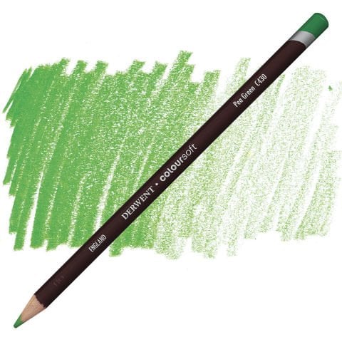 Derwent Coloursoft Pea Green C430