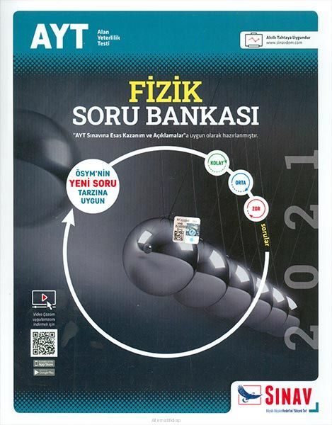 Sınav Yayınları Ayt Fizik Soru Bankası