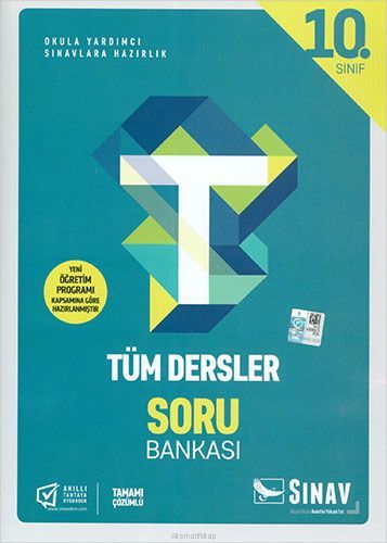 Sınav Yayınları 10.Sınıf Tüm Dersler Soru Bankası