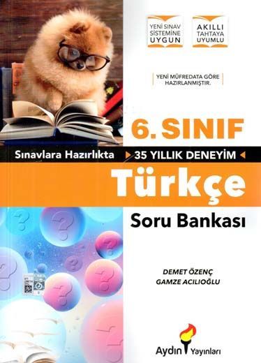 Aydın Yayınları 6. Sınıf Türkçe Soru Bankası