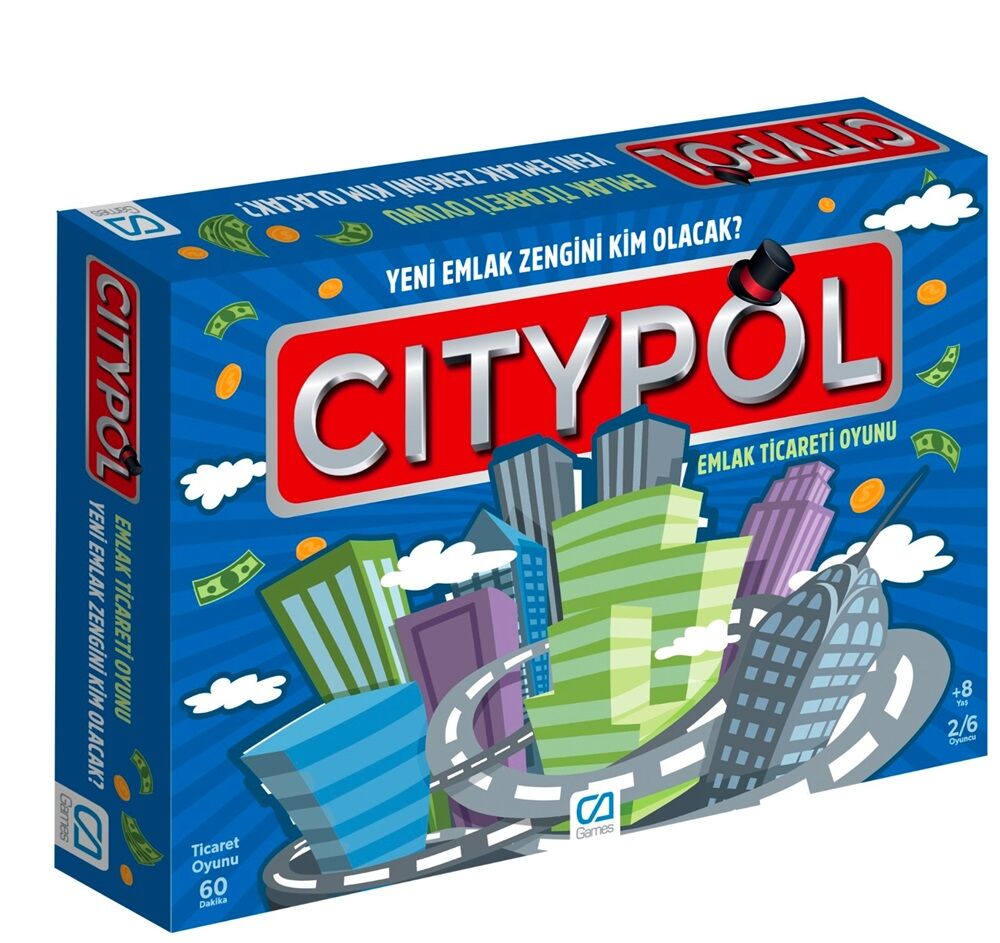 CA Games Citypol Kutu Oyunu