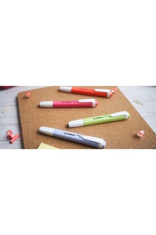 Stabilo Swing Cool Pastel 8'li İşaretleme Kalemi Seti (Yeni Renkler) 275/8-08-1 Fosforlu Kalem