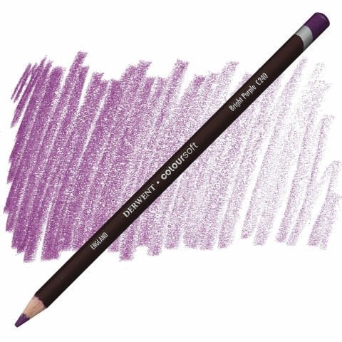 Derwent Coloursoft Bright Purble C240