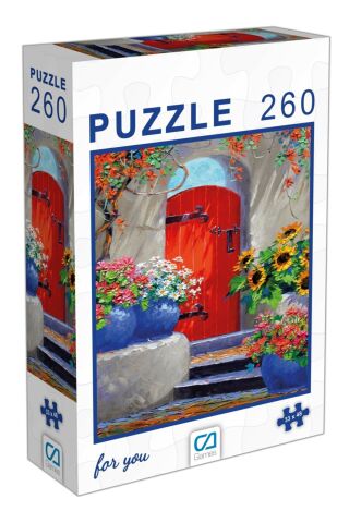 Kırmızı Kapı Puzzle 260 Parça