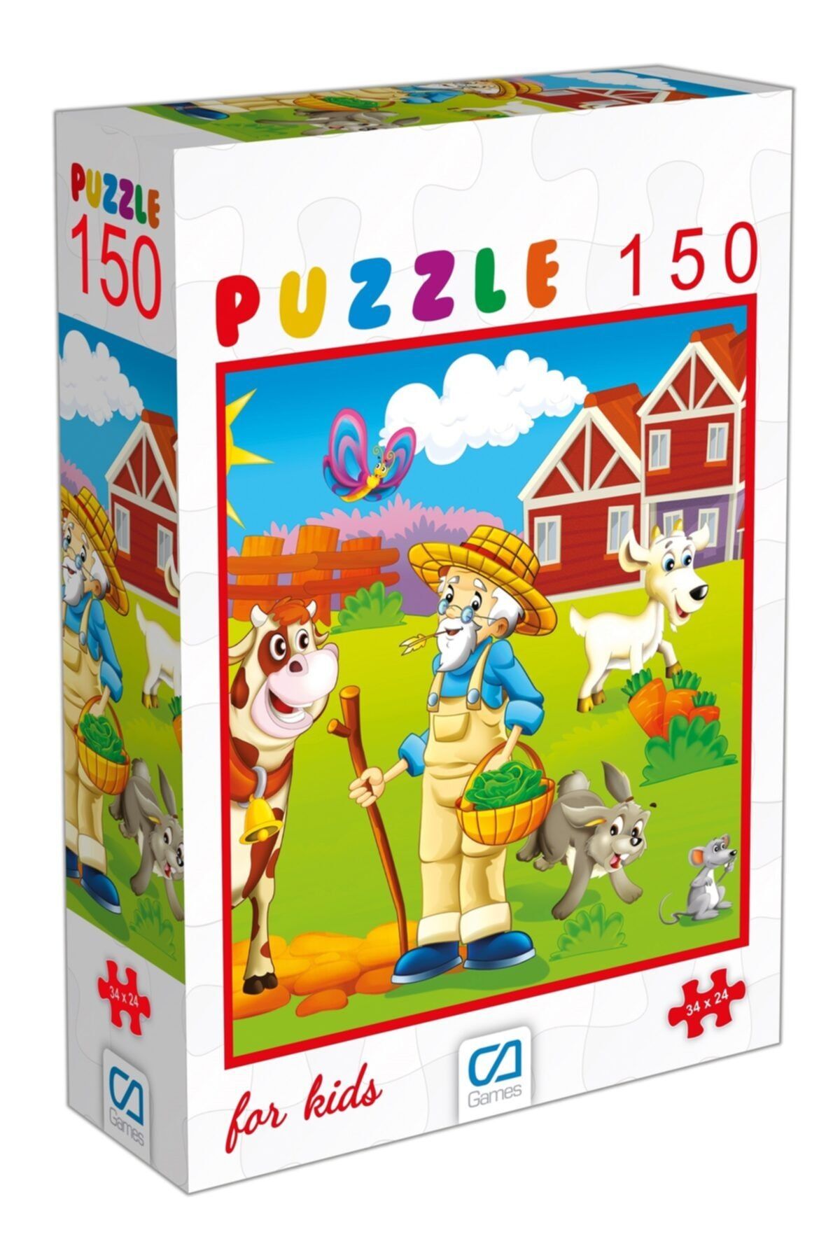 Çiftlik Puzzle 150 Parça