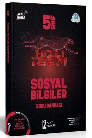 İsem Yayınları 5. Sınıf Sosyal Bilgiler Hızlı İsem Soru Bankası