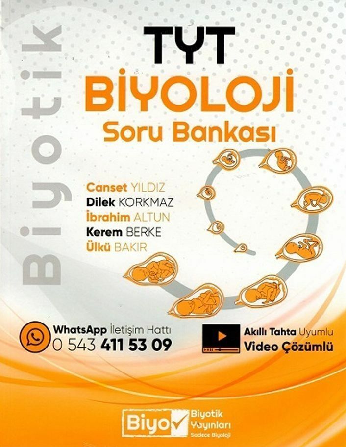 Biyotik Yayınları TYT Biyoloji Biyotik Soru Bankası