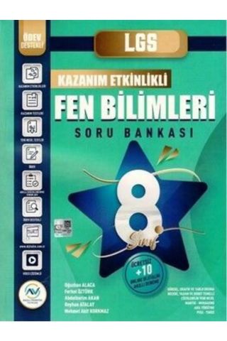 Av Yayınları 8. sınıf lgs fen bilimleri kazanım etkinlikli sb