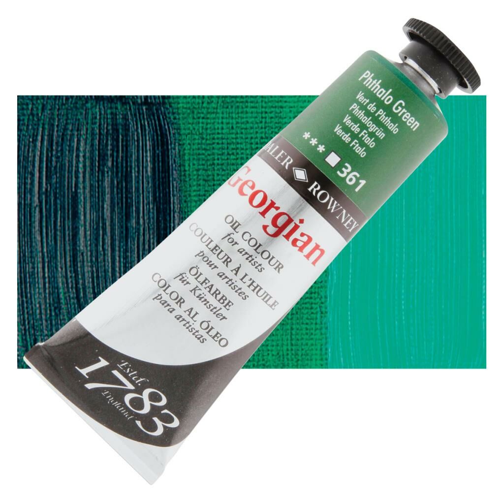 Daler Rowney Georgian Yağlı Boya Goc 38ml Phthalo Green 111014361