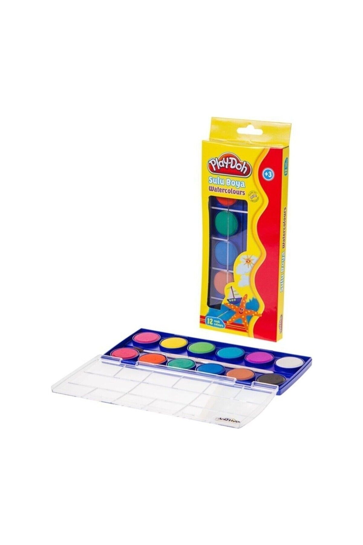 Play-doh Sulu Boya 12 Renk 28 Mm