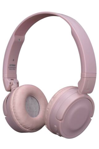 Hy-xbk33 Batty Pembe Tf Kart Özellikli Bluetooth 5.0 Katlanabilir Kulak Üstü Kulaklık