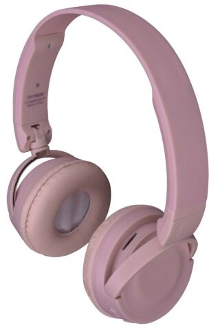 Hy-xbk33 Batty Pembe Tf Kart Özellikli Bluetooth 5.0 Katlanabilir Kulak Üstü Kulaklık