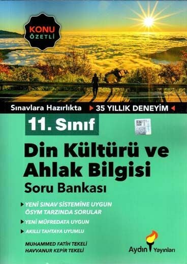 Aydın Yayınları 11. Sınıf Din Kültürü ve Ahlak Bilgisi Konu Özetli Soru Bankası