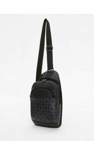 Siyah Unisex Body Bag Plevr23604