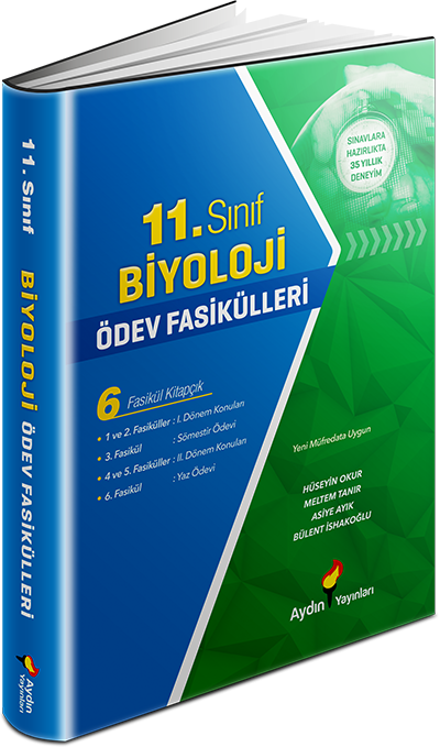 Aydın Yayınları 11. Sınıf Biyoloji Ödev Fasikülleri