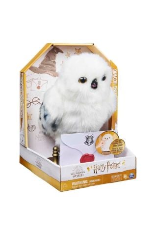 Oyuncak Harry Potter İnteraktif Büyüleyici Hedwig Baykuş Peluş Oyuncak 23 Cm 6061829