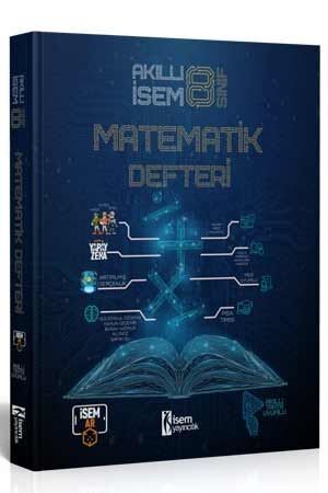 İsem Yayınları 8. Sınıf Akıllı İsem Matematik Defteri