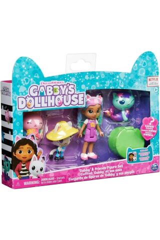 Gabby's Dollhouse, Gabby ve Arkadaşları Figür Seti 6065350