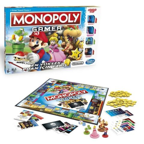 Hasbro Monopoly Gamer Kutu Oyunu C1815