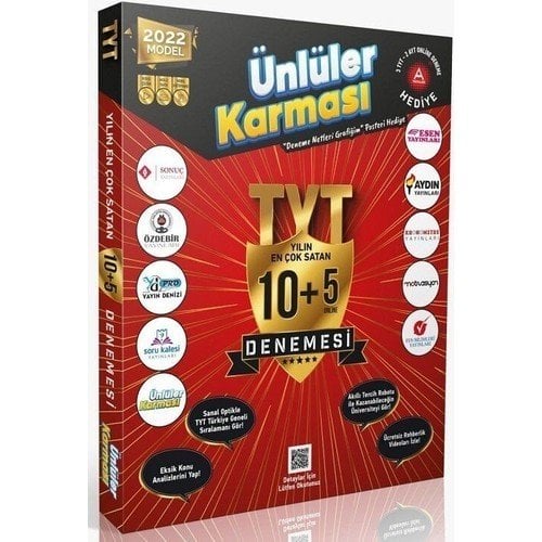 Ünlüler Karması TYT 2022 10+5 Deneme