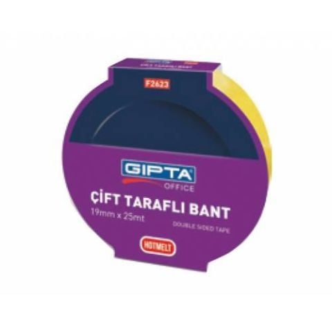 Gıpta 25mmx25mt Çift Taraflı Bant