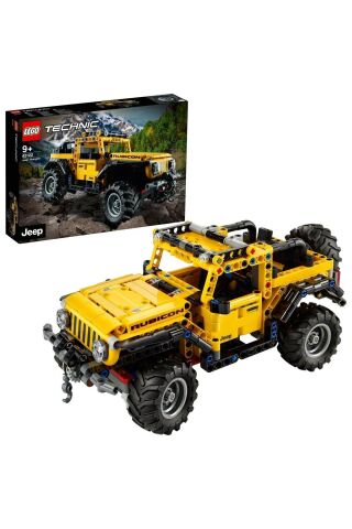 ® Technic Jeep® Wrangler 42122 - Araç Sevenler İçin Koleksiyonluk Model Yapım Seti (665 Parça)