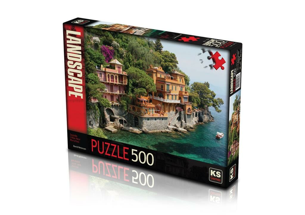 KS Games Seaside Villas Near Portofino Italy 500 Parça Puzzle 11231