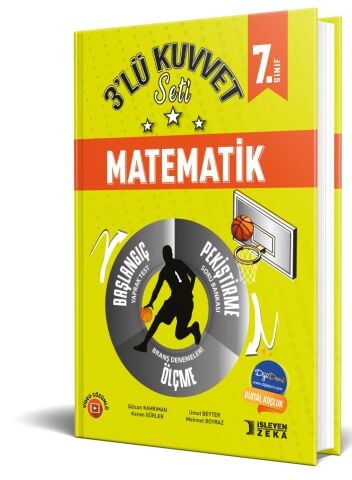 İşleyen Zeka Yayınları Işleyen Zeka 7. Sınıf Matematik 3 Lü Kuvvet Serisi Seti