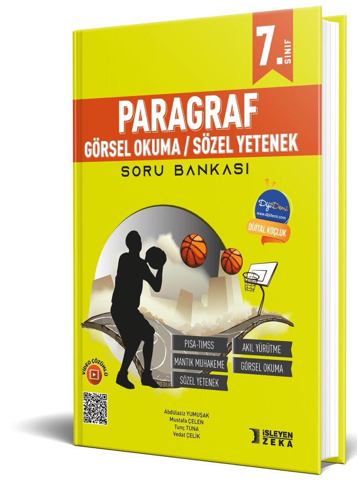 İşleyen Zeka Yayınları Işleyen Zeka 7. Sınıf Paragraf Görsel Okuma Sözel Yetenek Soru Bankası
