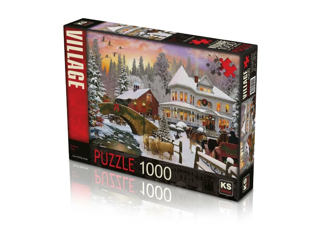 KS Games Snowy Day 1000 Parça Puzzle 20542