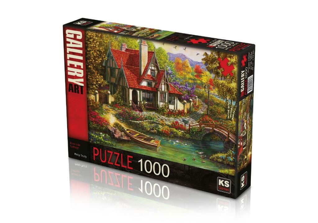 KS Games Riverside Cottage 1000 Parça Puzzle 20569