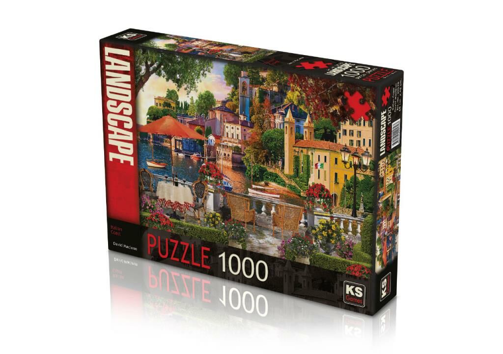 KS Games İtalian Coast 1000 Parça Puzzle 20570