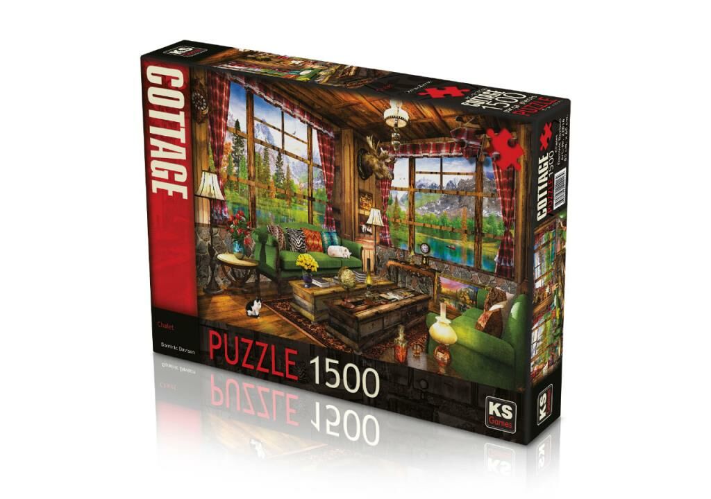 KS Games Chalet 1500 Parça Puzzle  22016