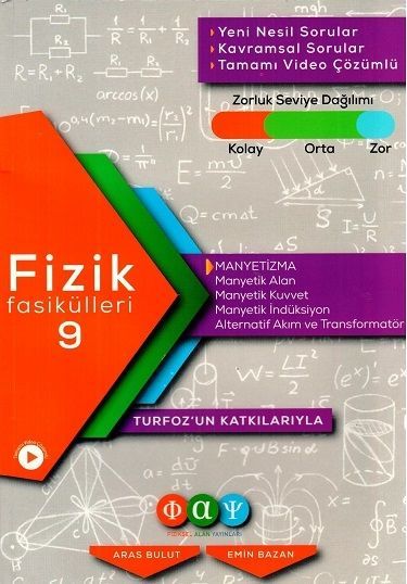 Fiziksel Alan Yayınları Fizik Fasikülleri 9 Manyetizma