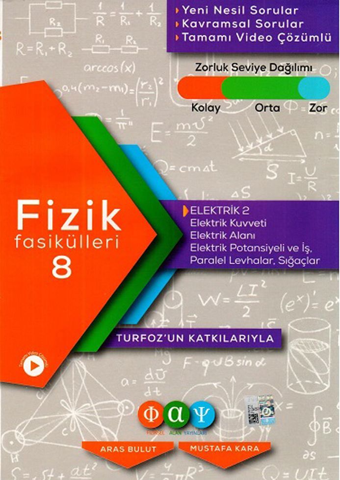Fiziksel Alan Yayınları Fizik Fasikülleri 8 Elektrik 2