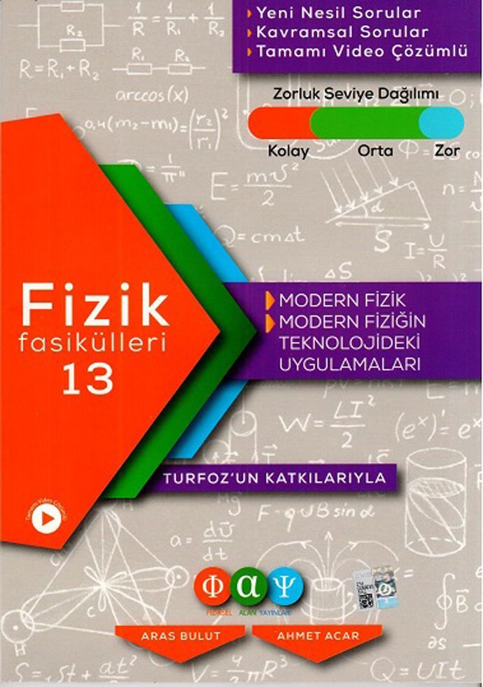 Fiziksel Alan Yayınları Fizik Fasikülleri 13 Modern Fizik