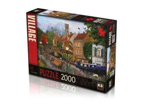 KS Games Canal Living 2000 Parça Puzzle 22509