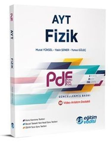 Eğitim Vadisi Yayınları AYT Fizik Güncel PDF Planlı Ders Föyü