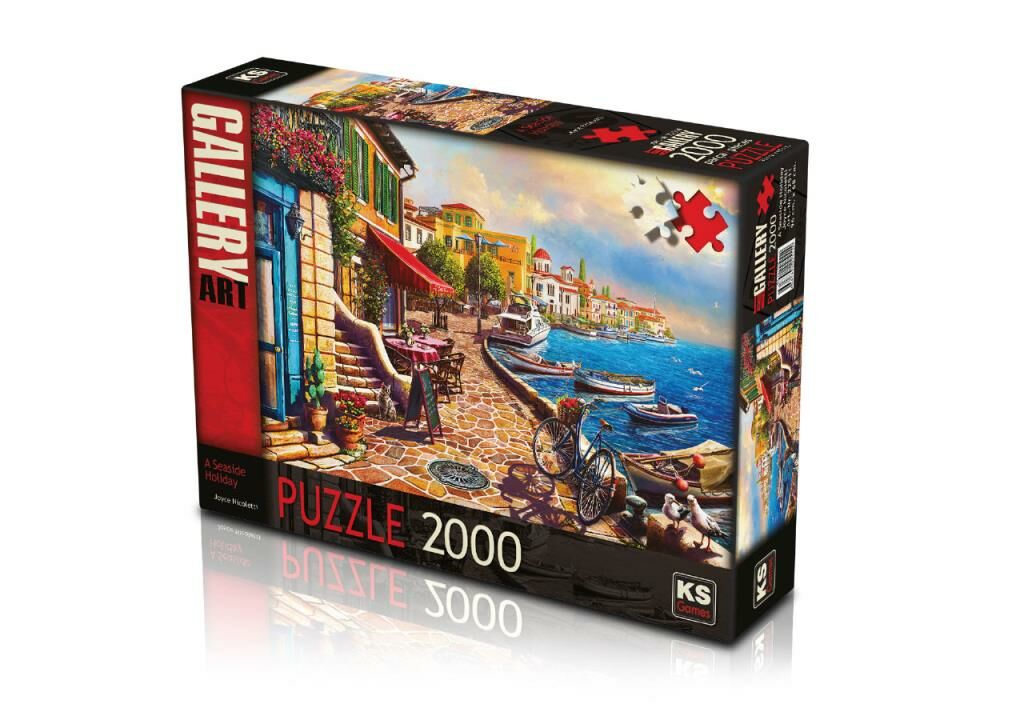 KS Games A Seaside Holiday 2000 Parça Puzzle 22511