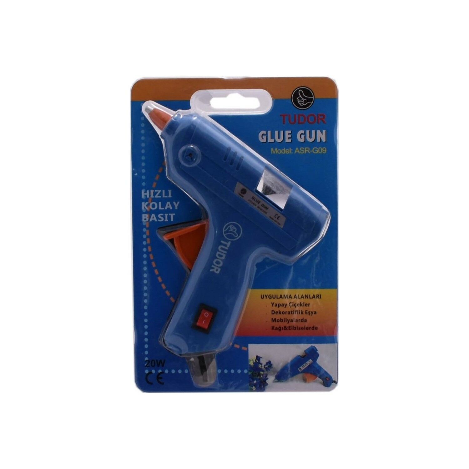 Yalaz Küçük Mum Silikon Tabancası Asr-G09 - Glue Gun