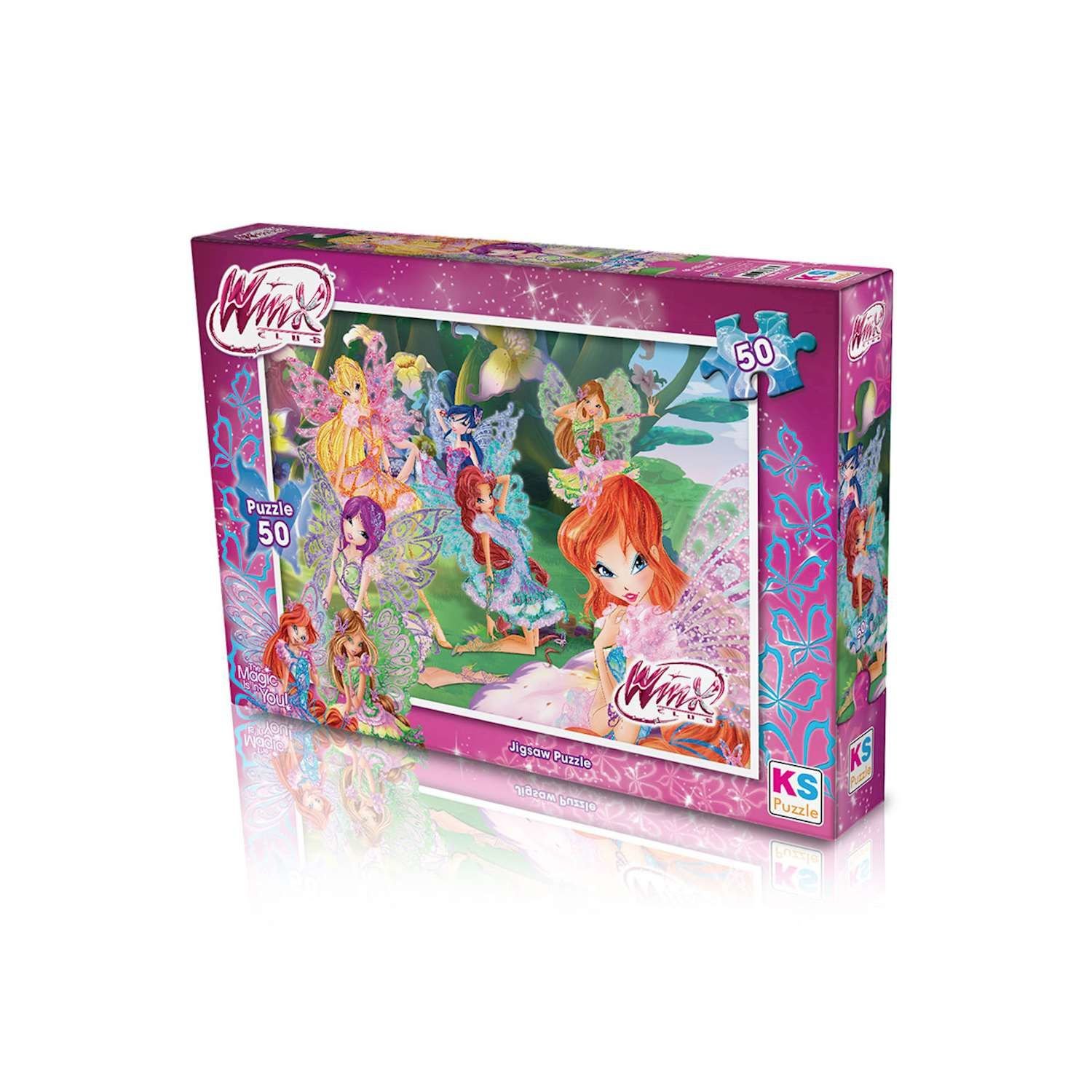 Ks Games Winx Club 50 Parça Puzzle