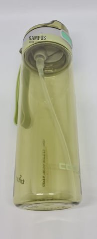 Gıpta Cool-J 600ML Pipetli Kilitli Yeşil-Gri Tritan Matara
