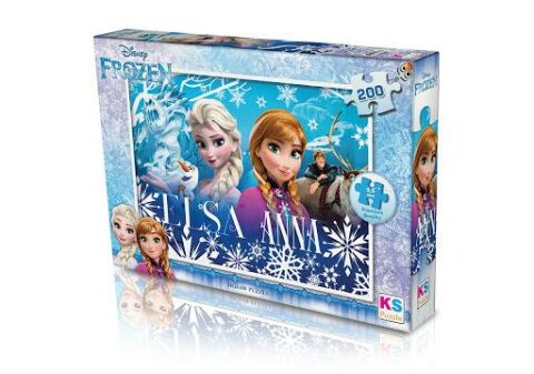 Ks Games Frozen 200 Parça Puzzle