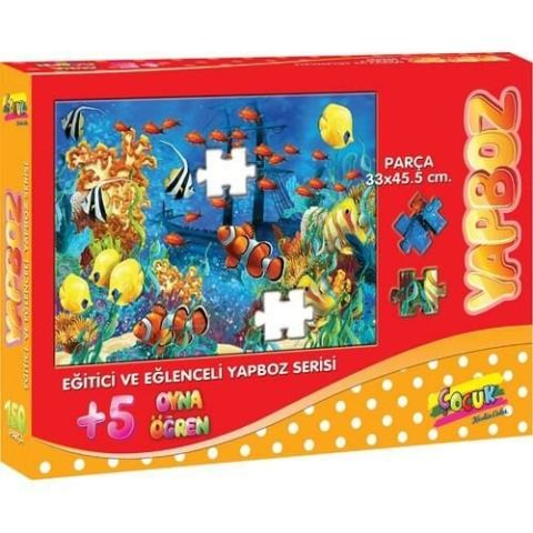 Keskin Color 33x45.5cm Hayvanat Bahçesi 150 Parça Puzzle