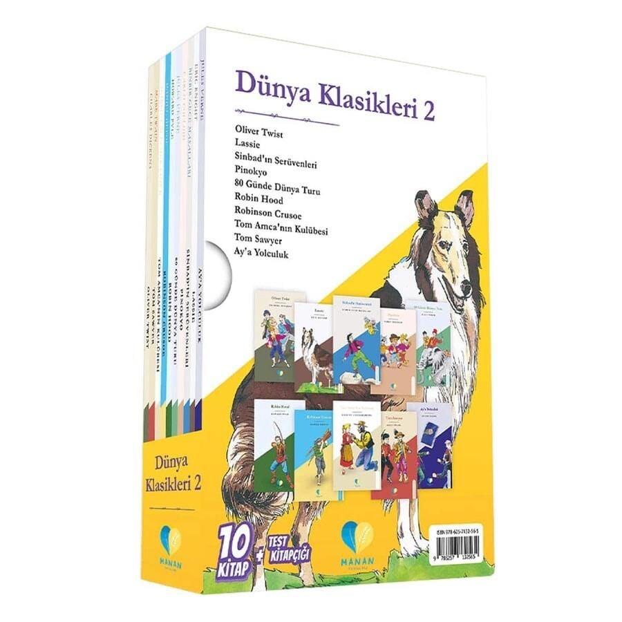 Manan Yayınları Dünya Klasikleri 2 10 Kitap