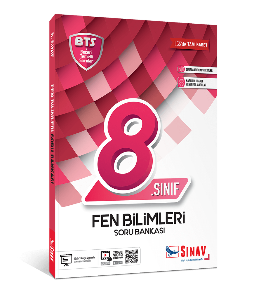 Sınav Yayınları 8. Sınıf LGS Fen Bilimleri Soru Bankası