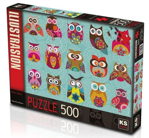 KS Games Multi Owls 500 Parça Puzzle